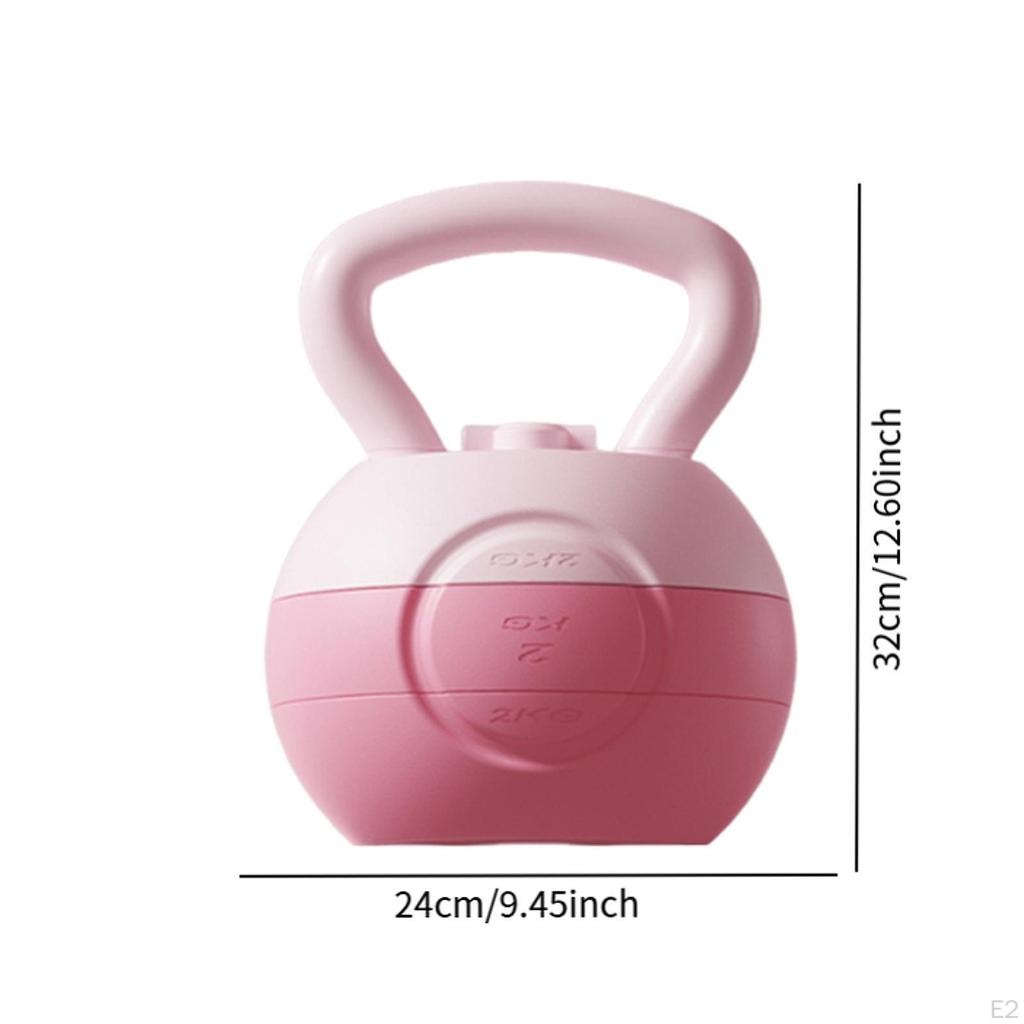 Регулируемая гиря для тренировки тела и приседаний дома