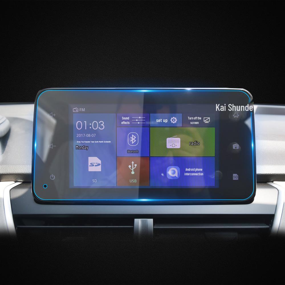 Защитная пленка для навигационного экрана Baojun 730: Закаленная пленка для 24 моделей и экрана центрального управления 360