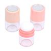 Mini Empty Refillable Loose Powder Box With Powder Puff Diy Cosmetic Powder Case Blusher Finishing Powder Jar Container