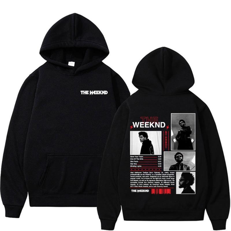Худи с графикой обложки альбома рэпера The Weeknd Мужские Женские Мода Хип-Хоп Поп-Музыка Толстовка Жилет Удобное Худи Пуловеры