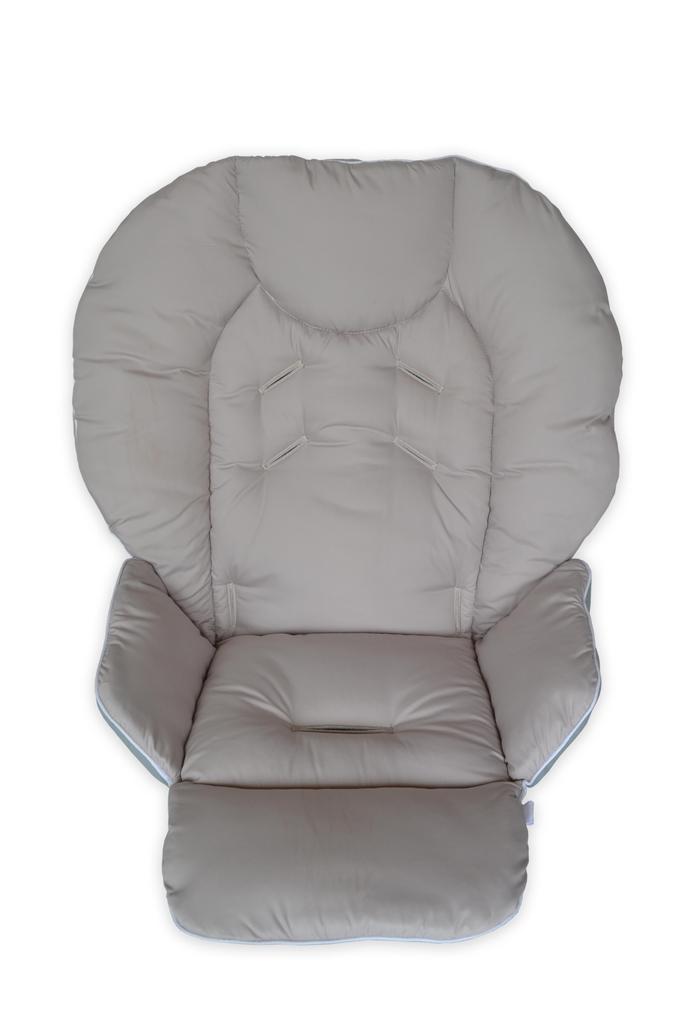 Непромокаемый чехол к стульчику для кормления Сhicco Polly однотонный, водоотталкивающая вкладка в стульчик