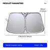 Car Front Windshield Winter Snow Shield Summer Sun Visor For BMW Performance X1 M3 M6 F01 F02 E34 E36 E60 F10 F20 X6 ZS4