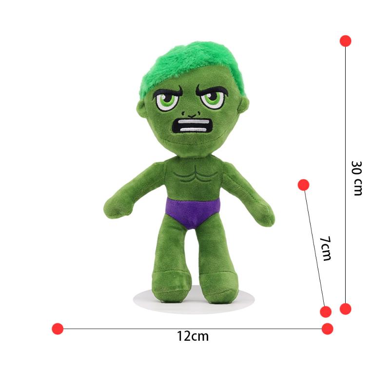 30cm Marvel Spiderman Plush Toy Soft Stuffed Cartoon Stuffeds Dolls Large Plushs Boy Cloth Dolls Pillow Kids Christmas Gift