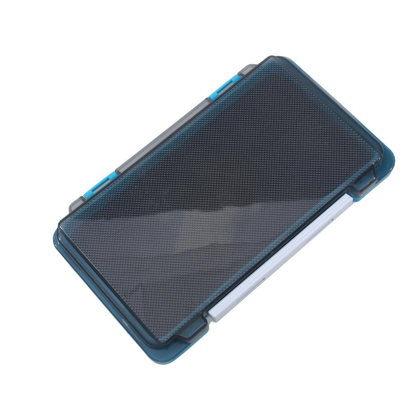 PP рыболовный ящик портативный губчатый коврик коробки для нахлыстовых приманок органайзер для хранения крючков чехол для приманки коробка для аксессуаров