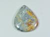 AA++ 65Cts. Натуральный Малигано Джаспер Груша Кабошон Драгоценный Камень 32X39X06MM ET-144