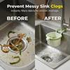 New Kitchen Sink Hanging Strainer Basket Detachable Openable Bottom Cover Kitchen Garbage Filter Quickly Drain Clean Rack