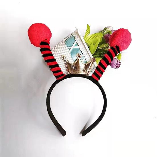 Повязка на голову в виде пчелы на Хэллоуин, рождественскую вечеринку, праздничный обруч для волос в виде пчелы, аксессуары для волос на праздничную вечеринку