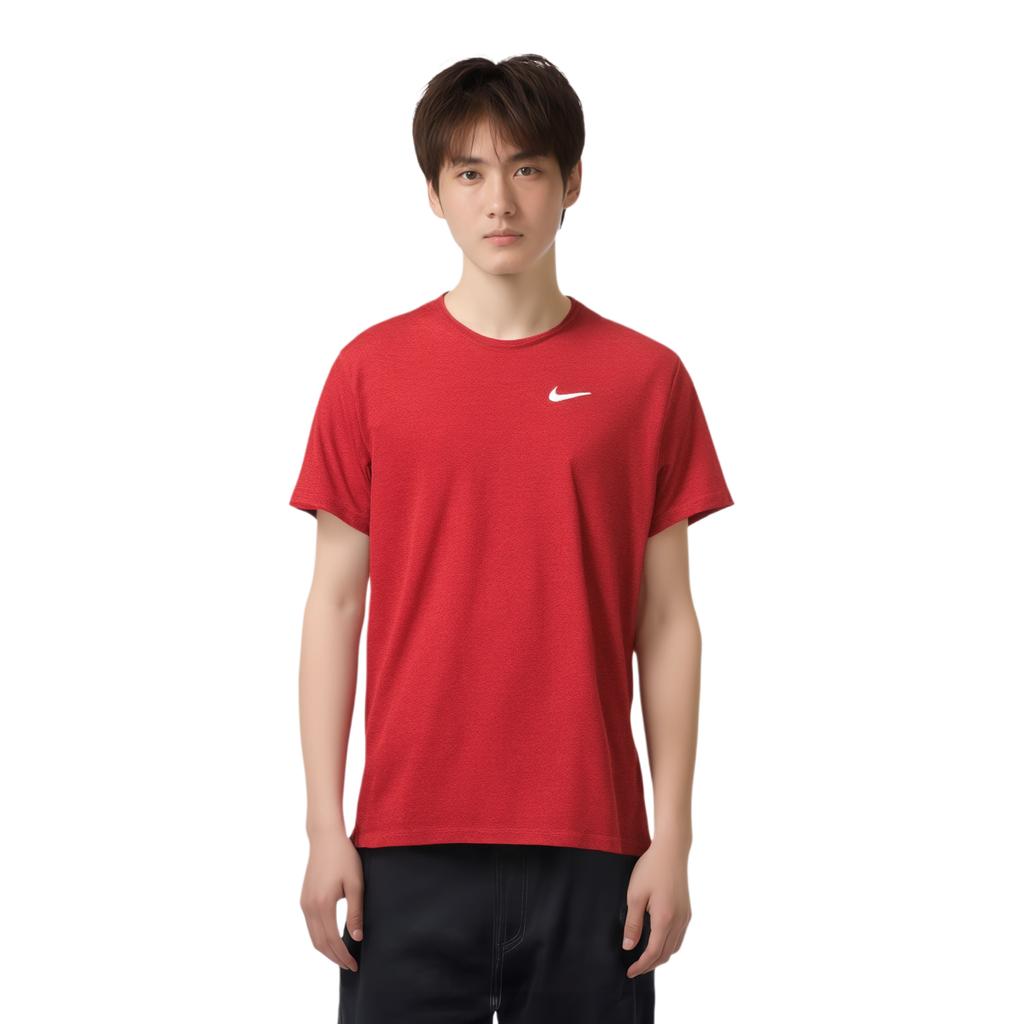 Nike Спортивная повседневная футболка Dri-Fit с круглым вырезом, быстросохнущая, с коротким рукавом, унисекс, топы DV9316-677