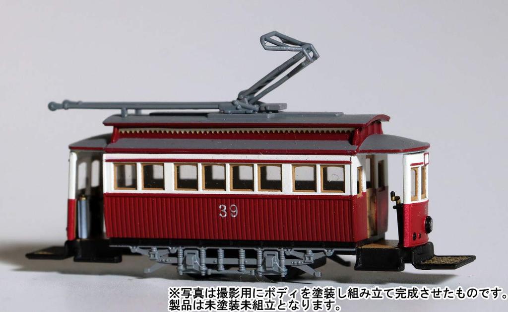 N-Koya N Gauge Hakodate City Enterprise Bureau Transportation Department 30-type Train Haikara-go Unpainted Unassembled Plastic Kit 15011 Railway