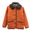 Стеганая куртка цвета осла S Серия оранжевых Флис на спине Женская Б/у