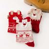 Cartoon Hosiery Christmas Elk Ankle Socks Sweat Absorbent Cartoon Short Socks Red Women Socks  Gift
