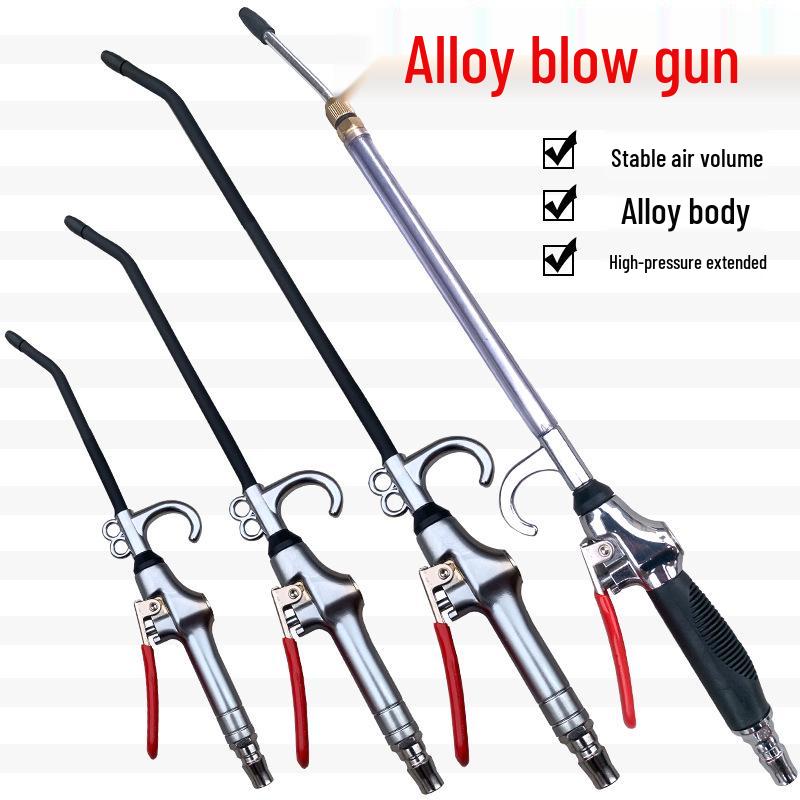 One-Meter Extra-Long Alloy Pneumatic Air Gun for Dust and Ash Removal