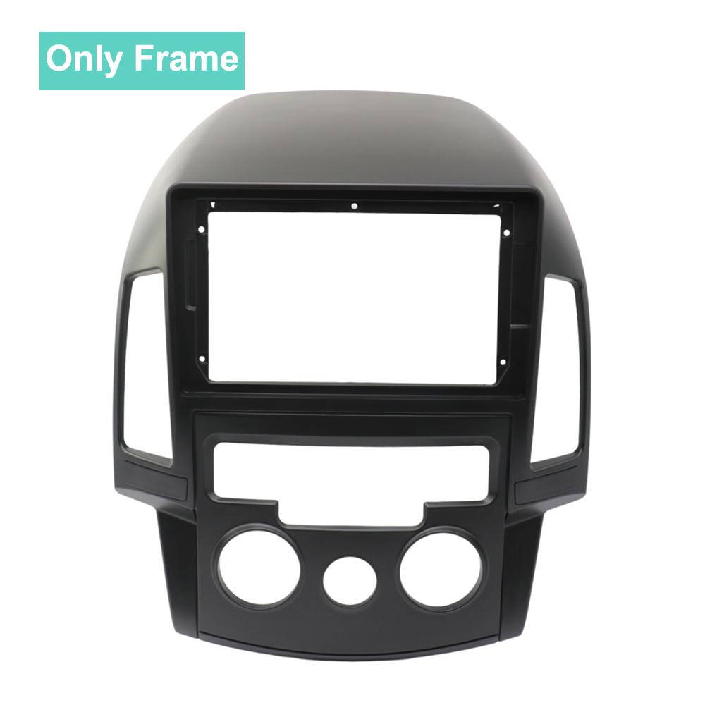 For 2009 Hyundai I30 LHD 9 Inch Car Stereo Fascia Frame Dash Mount Panel Bezel Trim Radio Installation Kit