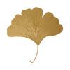 Ginkgo Biloba Hanging Decorations DIY Elegant Modern Fadeless Iron Metal Ginkgo Biloba Wall Art for