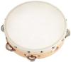Used In Schools. Kikutani Skin-on Tambourine 21cm TMB-21 Natural