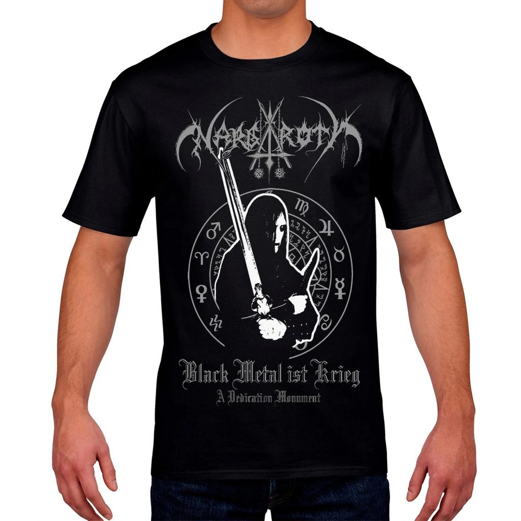 Футболка Nargaroth Black Metal Ist Krieg 2001 Блэк-метал Металхэды Стиль Летний Хлопок Мужской Женский Верх Футболка Уличная Повседневный Y2k