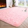 Fluffy Rugs for Bedroom Fuzzy Area Rugs for Living Room Soft Kids Carpet Non Slip Rugs for Hardwood Floors Room Decor