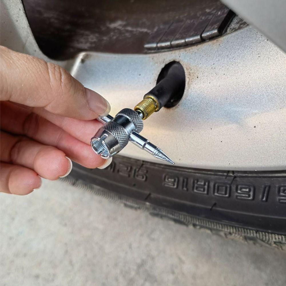 33Pcs Rust-proof Tire Valve Stem Installer Tool Set Multi Function Valve Removal Puller Tool Cars