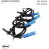4PCS New Front Rear L&R ABS Wheel Speed Sensors For 2004-2010 BMW X3