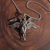 European and American Four-winged Angel Retro Trendy Fashion Accessories Necklace Pendant