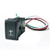 1PC Retrofit LED DRL Fog Lamp Fan Radar Front Diff Lock Power On Off Spotlight Radar Switch For Suzuki JIMNY LANDY 2007-2015