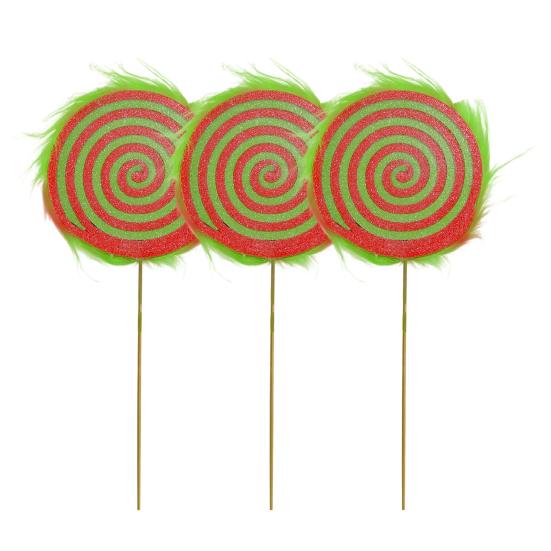 Поддельный леденец реквизит большой симуляция конфеты украшение красный зеленый мятный