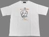 Кафе Чикава 2-я одежда Кролик Кунг-фу Большая футболка T-shirt Белый L Размер