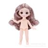 17 см тело обнаженной куклы белые мышцы 13 суставов 8 точек 3D Real Eye BJD изменение макияжа Lori кукла