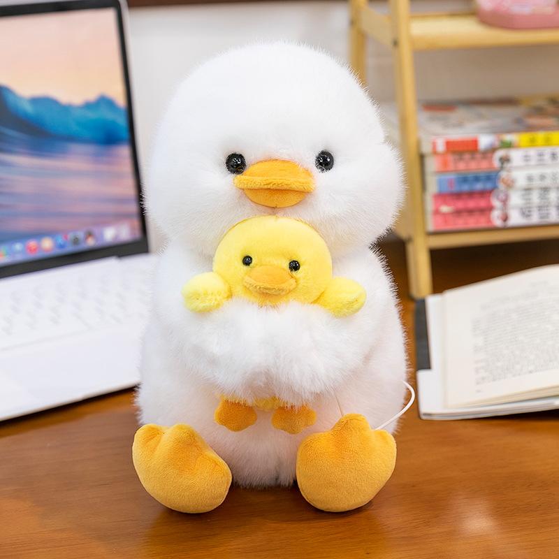 Mother and Son Series Birthday Bear Doll Cute Little White Rabbit Sleeping Doll Fox Plush Toy Doll