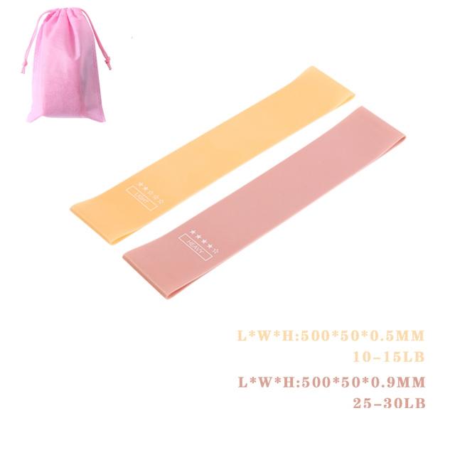 Fitness Elastic Resistance Bands Home Training Yoga Sport Resistance Bands Set Stretching Pilates Crossfit Workout Gym Equipment