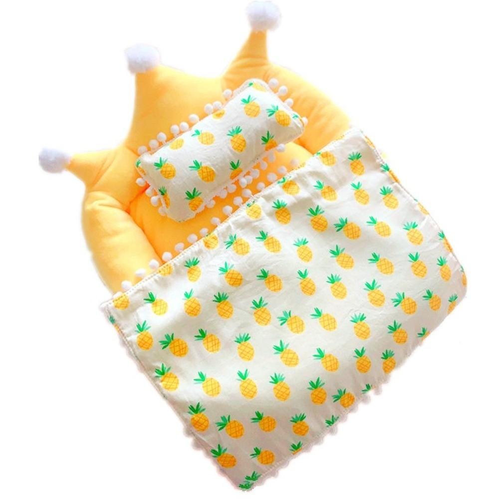 Mini Doll Bed Cosy Doll Bedding Accessories Cute Doll Bedding Set for Toy Girl Gift