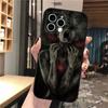Чехол для телефона Carcasa Funda Для iPhone 17 Pro Max Air 16 15 14 13 Pro Max 15 16 Pro 15Plus Ужасы Аниме Девушка Чехол