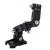 Helmet Mount Arm for GoPro Xiaoyi Adjustable Bracket Sports Camera Housing Adapter