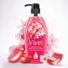 VIVEL Red Aloe Vera Cherry Blossom Shower Gel 895 Ml Moisturizing Body Wash For Women Men