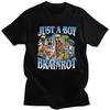 Just A Boy Brainrot Who Love Meme T Shirt for Unisex 100 Cotton Tshirt Casual Streetwaer Short Sleeve Tee Shirt Clothing Gift