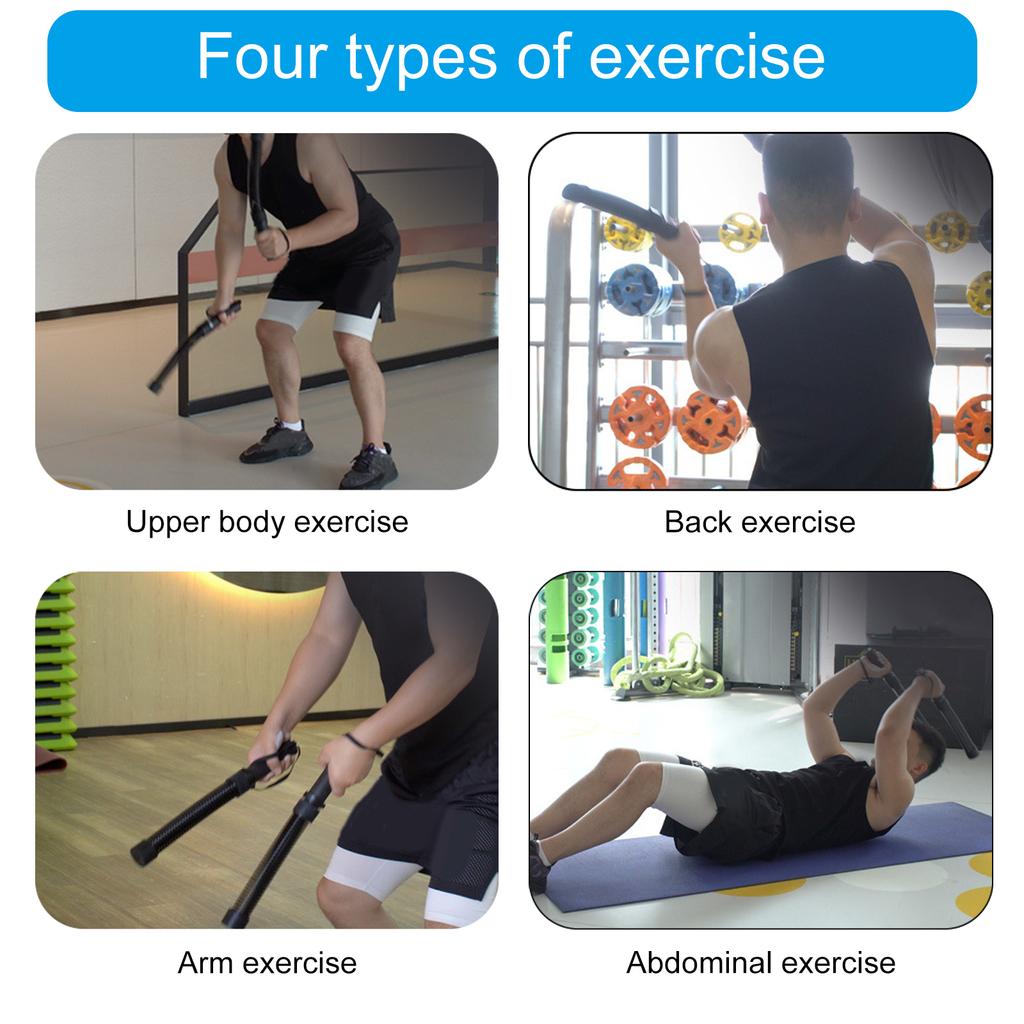 2 шт. запасные пружинные стержни для тренировок, портативные боевые канаты, стержень, силовой тренажер, оборудование для домашнего спортзала