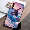 Snow Snowboard Ski -SS  Phone Case For Samsung Galaxy A73,A72,A71,A70,A53,A52,A51,Others Soft Black Cover