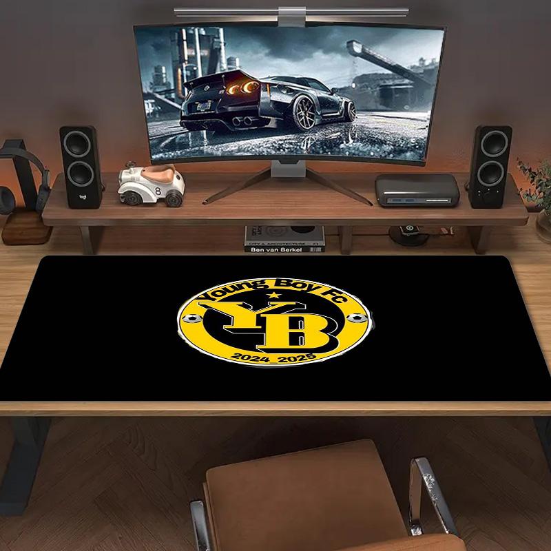 BSC Young Boys Color Mouse Pad Large Gaming Table Cushion Non-slip Laptop Tablet Big Mousepad XXL Mat Mini PC Playmat With Lock edge