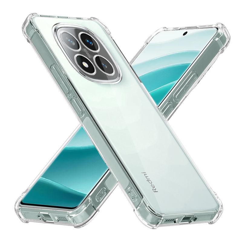 Для Redmi Note 14 Pro 4G 5G Чехол Силиконовый Мягкий Чехол для Телефона Для Redmi Note 14 Pro+ Plus Funda Прозрачный Ударопрочный Чехол с Подушкой Безопасности