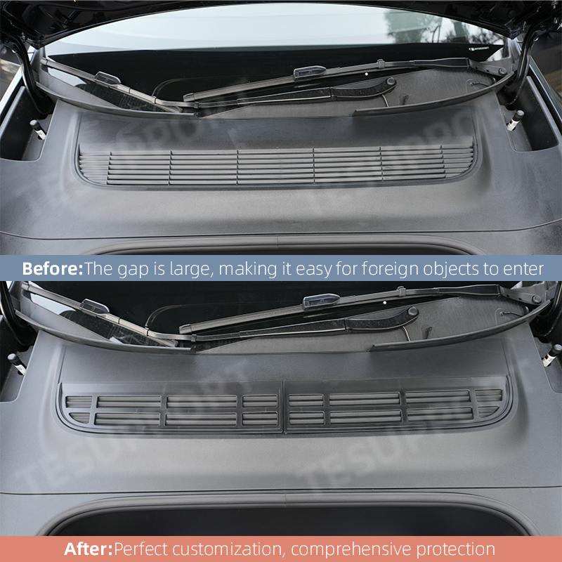 For Tesla Model Y Juniper Accessories Air Inlet Protective Cover Anti-insect Anti-fouling Net for Model Y Juniper 2025 2026
