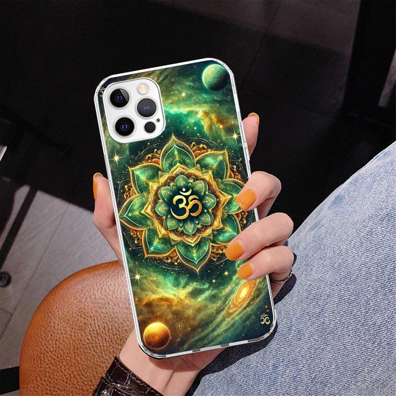Мандала Чакра Настойчивость Йога Чехол для Телефона для Iphone 17 Air 16 16E 11 12 13 Mini 14 Plus 15 Pro Max 7 8 + SE 2020 Чехол для Телефона Coque