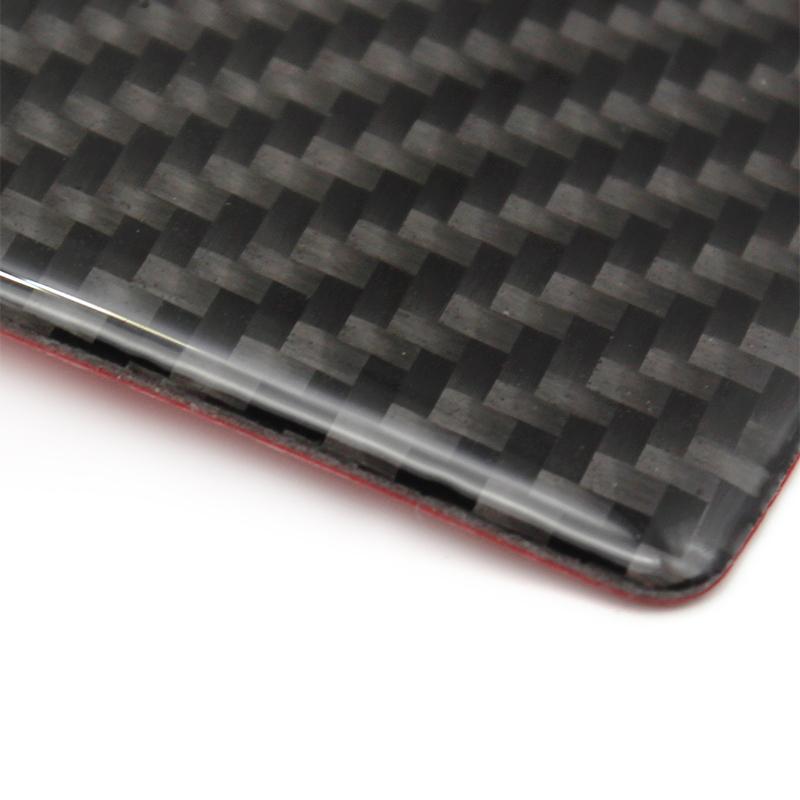 Для Toyota Highlander 2015 2016 2017 2018 центр управления механизмом переключения панель боковая кнопка рамка наклейка из углеродного волокна