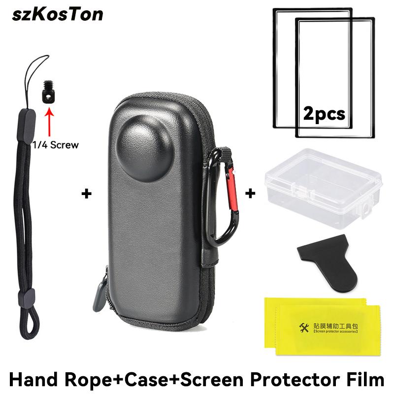 Мини-кейс для хранения Insta360 ONE X4 Sport Camera Protector Портативный чехол для хранения PU сумка для Insta 360 X4 Аксессуары