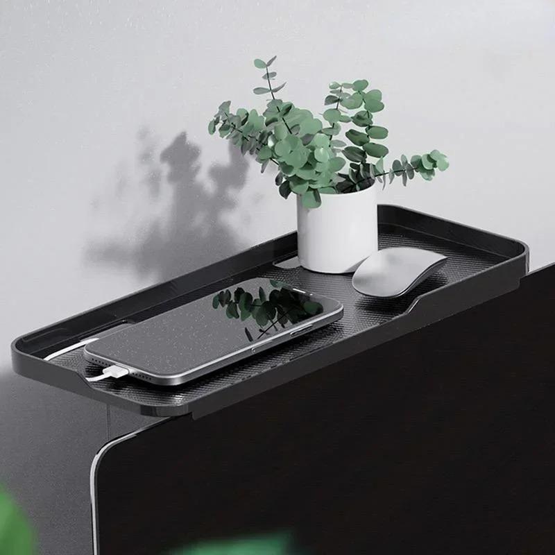 Регулируемая верхняя полка для экрана телевизора, компьютерный монитор, настольный экран, верхняя полка для хранения, телевизионная медиа-коробка, полка для маршрутизатора, домашний органайзер