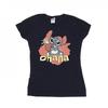 Womens/Ladies Lilo And Stitch Ohana Pineapple Cotton T-Shirt