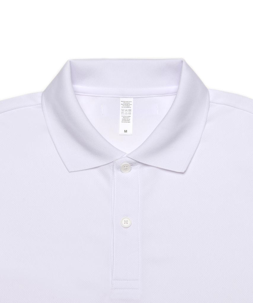 C WEAR BY THE GENIUS Мужская укороченная пике-поло Белый
