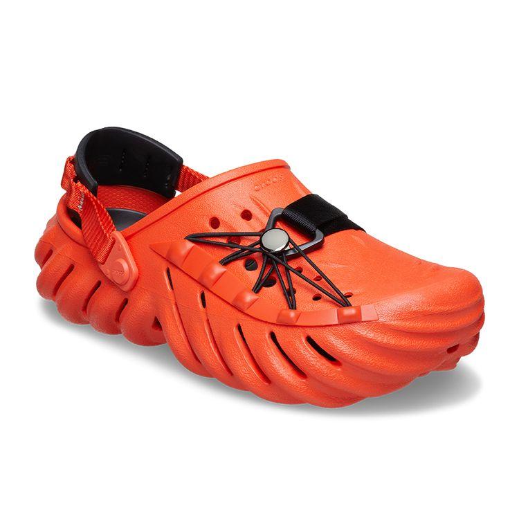 Crocs Классические кроксы Overpuff Lava Унисекс 210004-84J