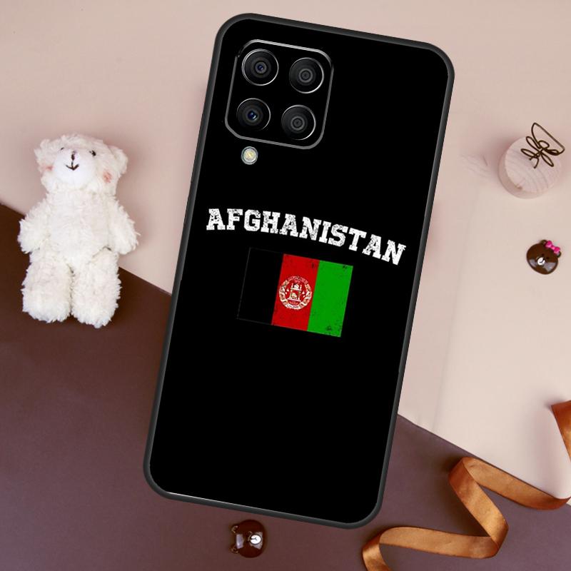Чехол-баннер с флагом Афганистана для Samsung Galaxy M36 M55 M35 M15 M56 M16 M54 M14 M34 M31 M11 M13 M53 M12 M32 M52 M06