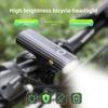 Luz LED recargable para bicicleta, impermeable, alta potencia, accesorios de ciclismo nocturno