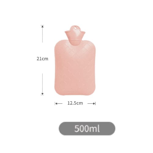 Эта маленькая и изысканная грелка для горячей воды имеет милый чехол, мягкий наполнитель и вместимость 0,5 л.. Это идеально для того, чтобы согреть вас во время вашего пе